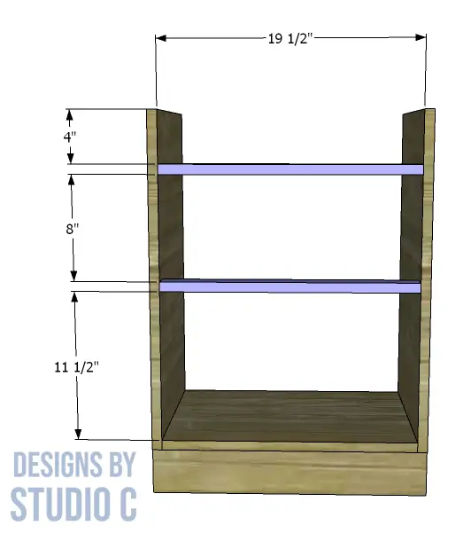 build bowen storage cabinet _ stretchers