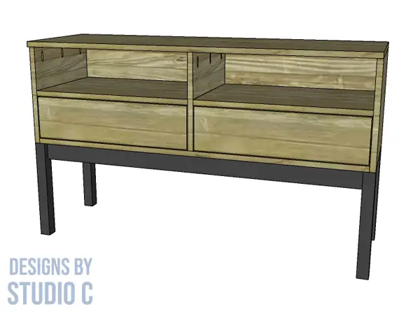 build linear console table