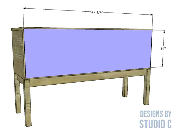 build linear console table _ back