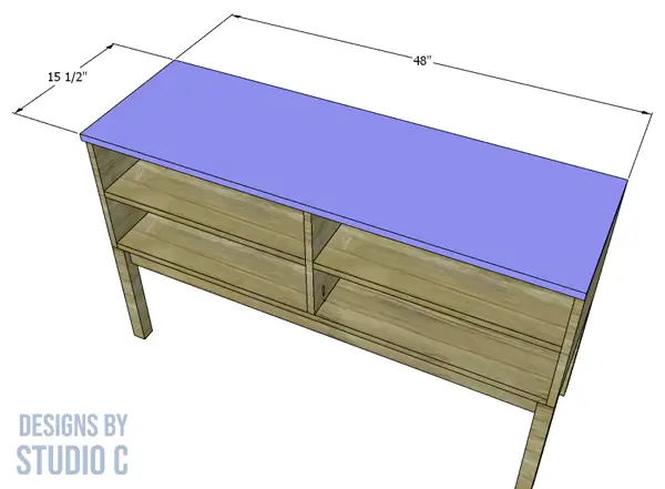 build linear console table _ top