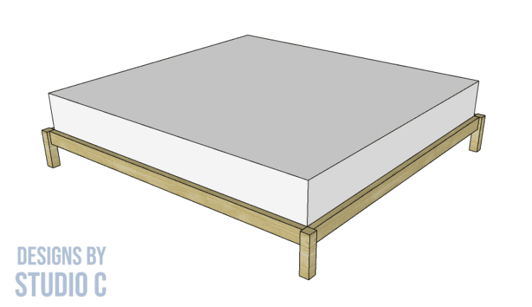 build sadie platform bed 