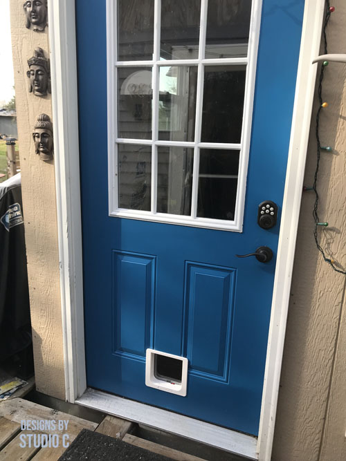 how to install pet door