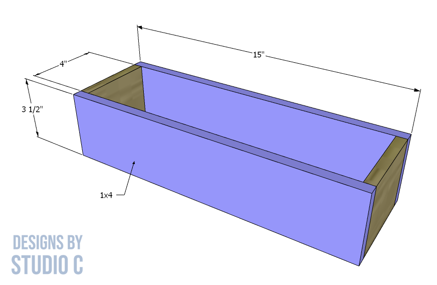 build leaning storage rack hamper box