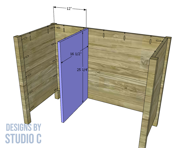 build a simple student desk drawer divider