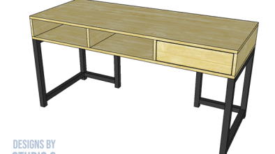 build 24 inch mobeley desk