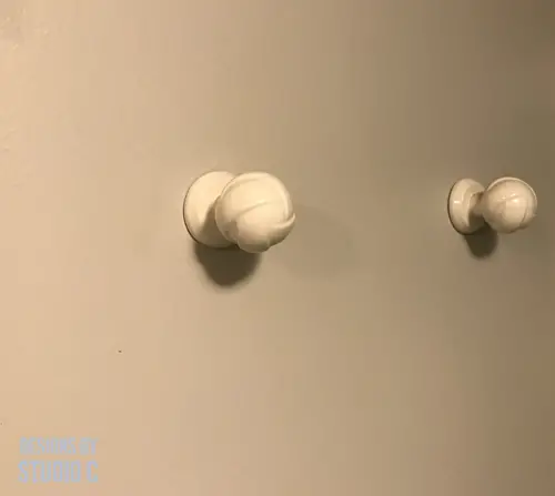 bathroom towel rack ideas knobs