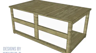 build julia storage coffee table