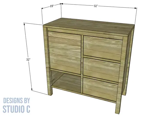 plans build leia storage cabinet dimensions