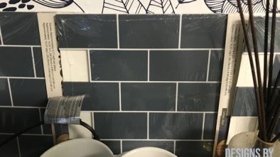 kitchen projects on a budget tile