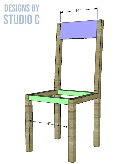 build butler side chair front back