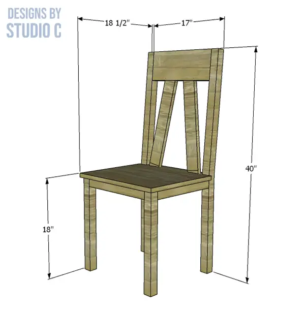 build butler side chair dimensions