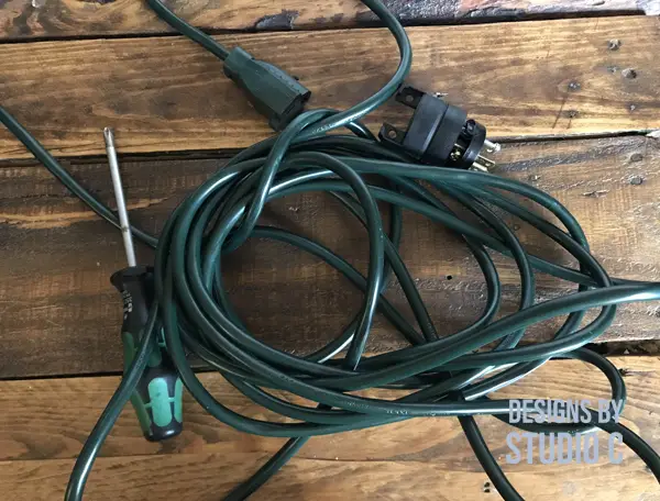 hot to make custom length extension cords supplies