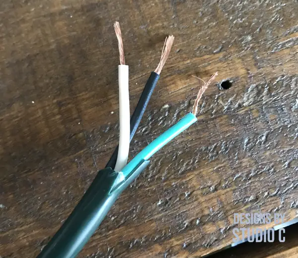 how to make custom length extension cords strip wires to connect to plug