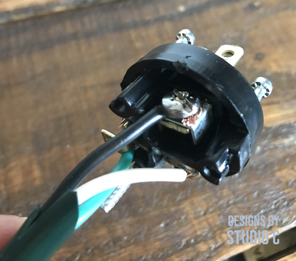 how to make custom length extension cords wrap wires around terminals