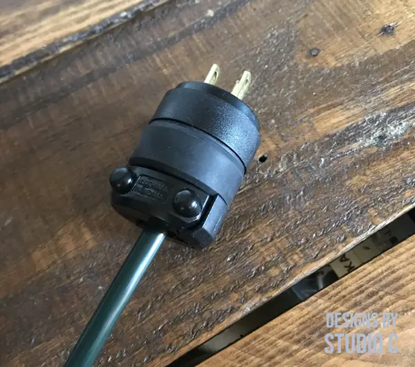 how to make custom length extension cords secure cover with screwdriver