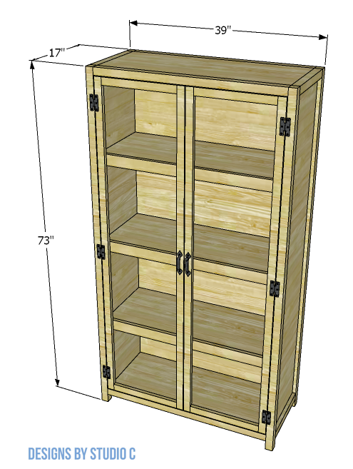 build the alpha dining cabinet dimensions