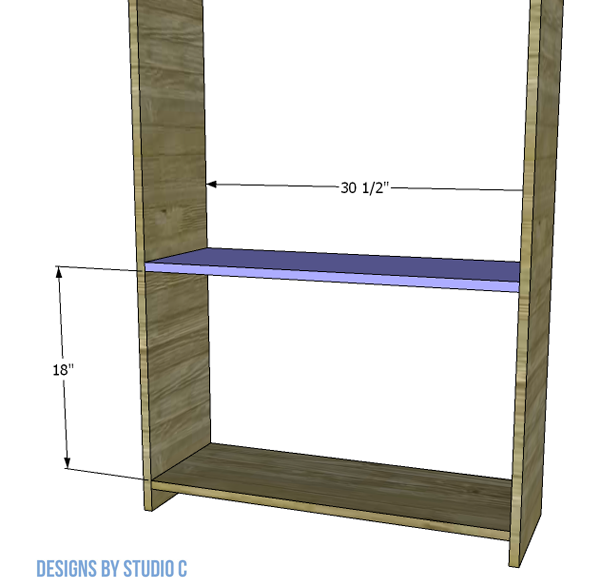 build the etagere bookcase shelf 1