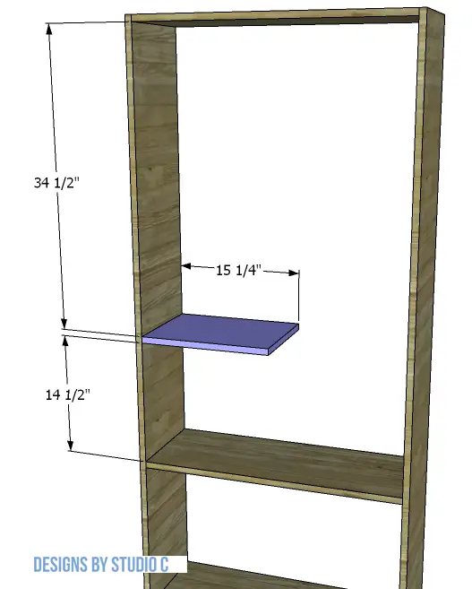 build the etagere bookcase shelf 2
