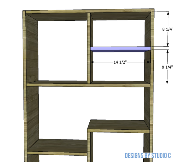 build the etagere bookcase shelf 7