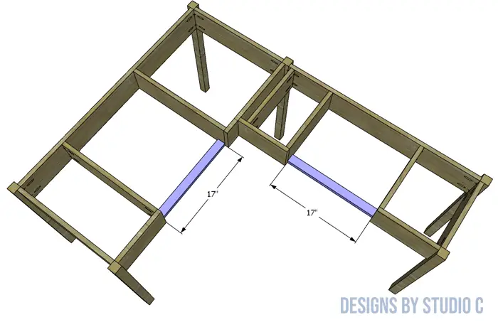 build a vivian desk drawer stretchers