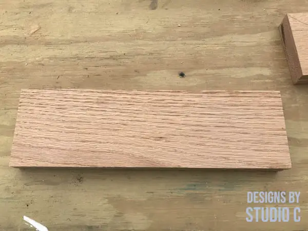 how to make a cutting board with resin oak 1/2x4