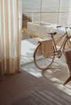 incorporating neutral colors in the home featured with bicycle