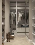 how to organize your closet featured image of neat and organized clothing