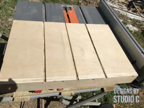 How to Make a Clamping Board for Glue Ups channels cut in back