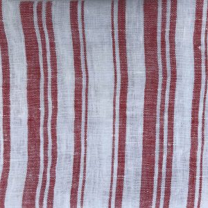 handcrafted linen dish towels red