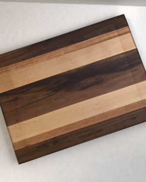 large hardwood cutting boards walnut top view