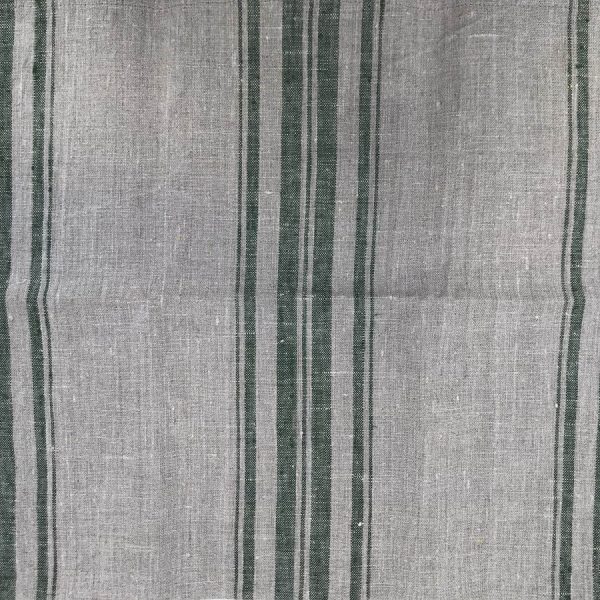 natural linen dish towels green