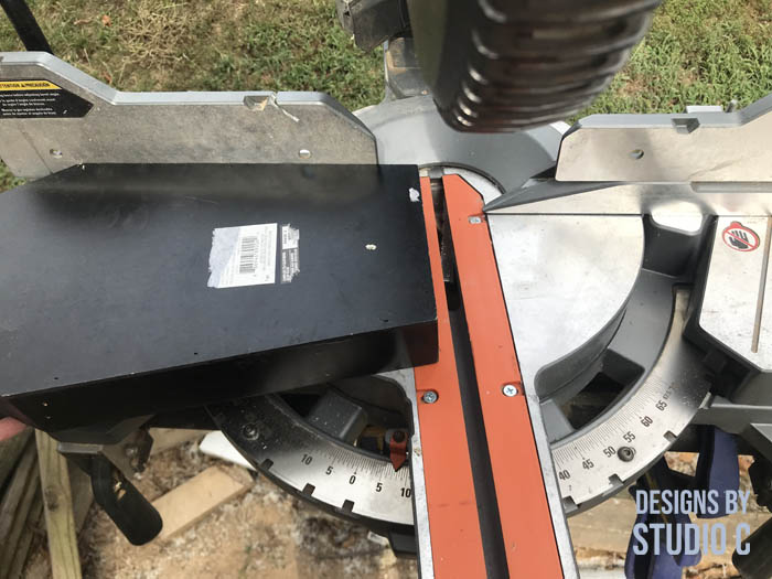 add more shelves to a wall shelf measuring angle on miter saw