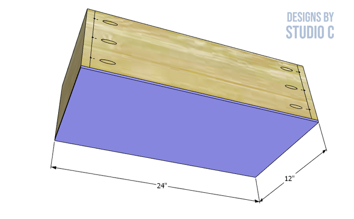 plans to build the Valerie storage cabinet drawer bottoms