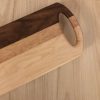 Hardwood Serving Board with Oval Handle - Image 3