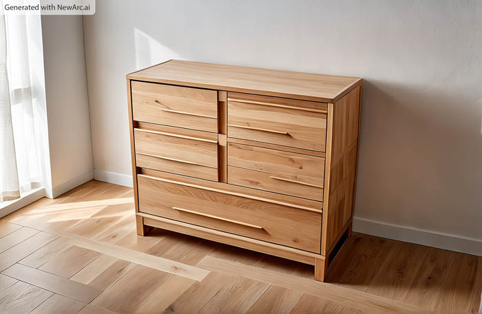 build a greene chest AI image of finished project