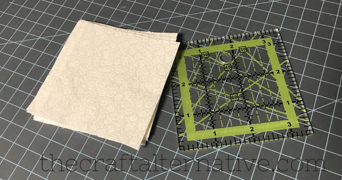 how to make a woven star quilt block cutting the background squares