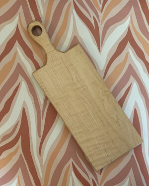 hardwood breadboards with handle maple with hole for hanging